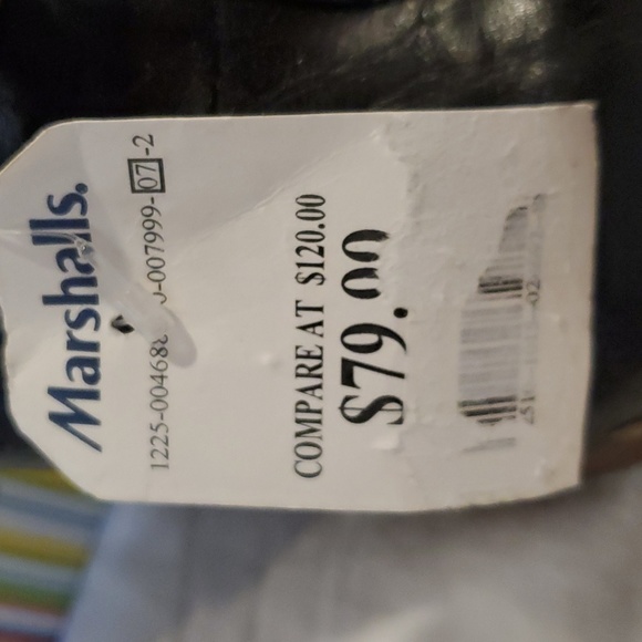 Sam Edelman Black Leather Fritz Wedge Size 9 - Picture 15 of 15